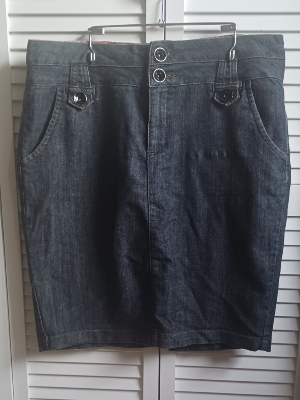 Denim Skirt + Plus